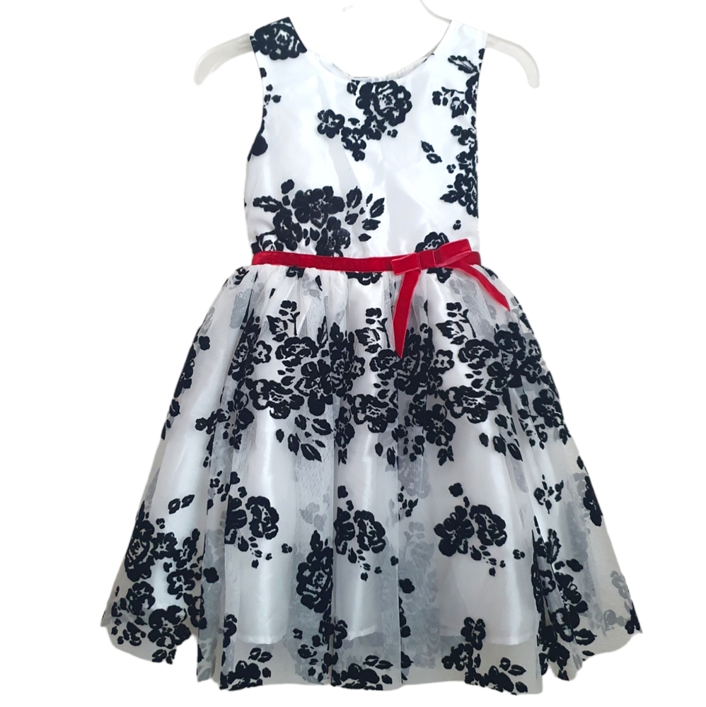 Lilt Girls Holiday Flowers Dress Size 6